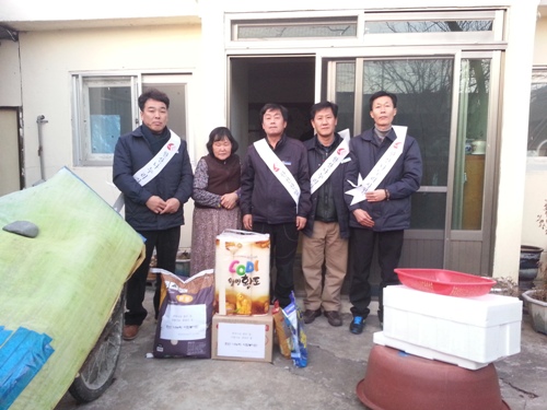 저소득층가구 생필품 전달